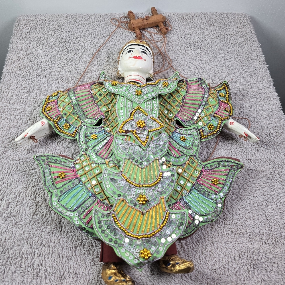 Colorful Marionette Puppet